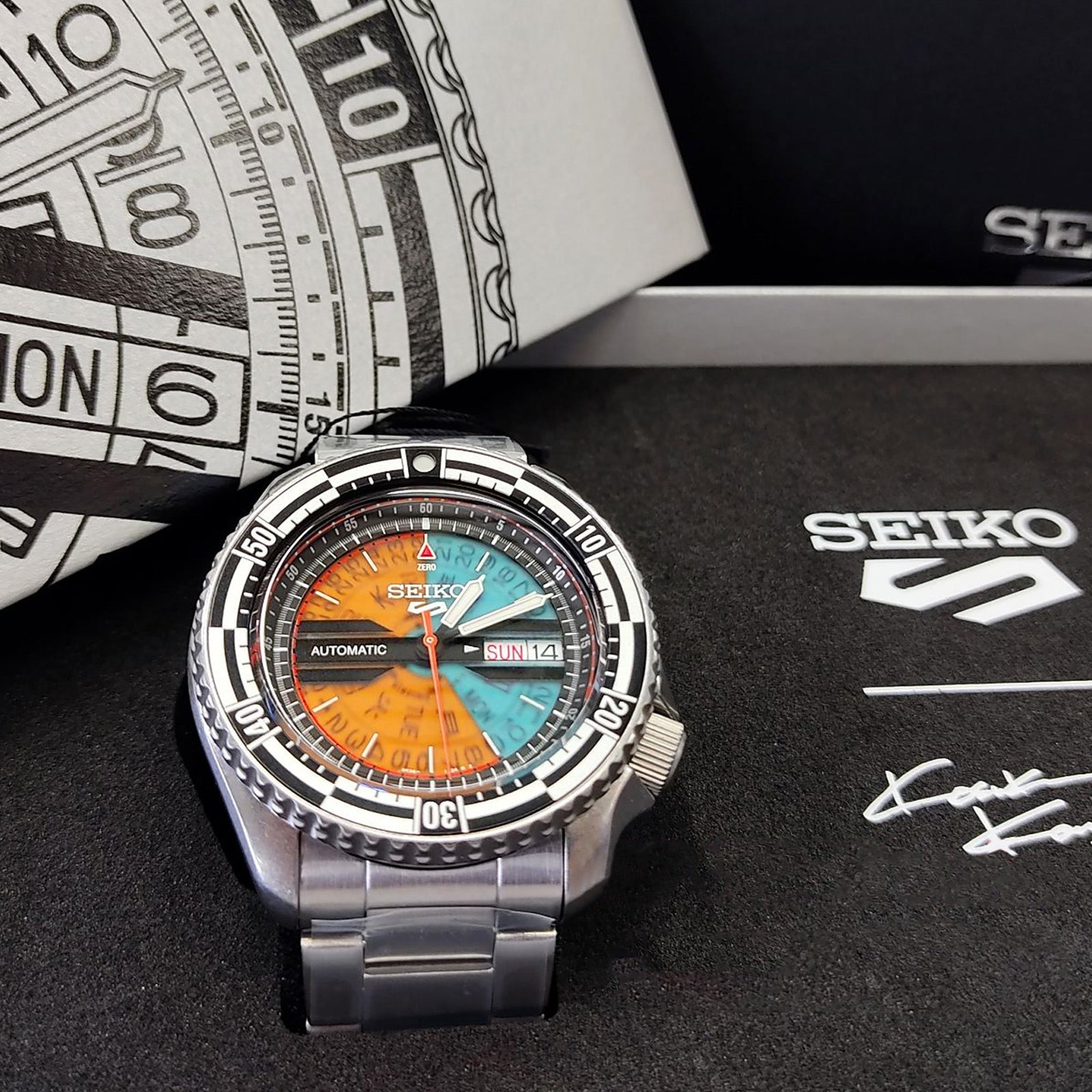 أفكارنا حول التعاون الرياضي Kosuke Kawamura Seiko 5 SRPJ41 & SRPJ43