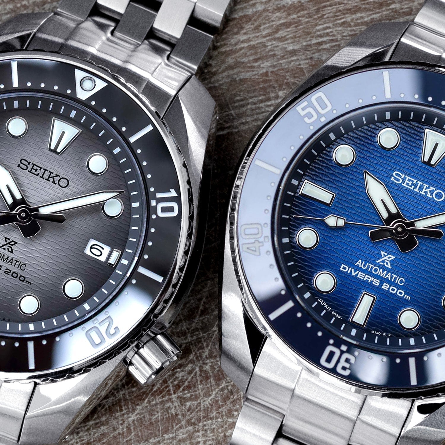 تضيف Seiko أقراصًا متدرجة جديدة فائقة الروعة إلى مجموعة Sumo Diver