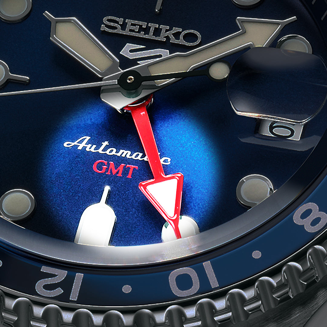 كل شيء عن سلسلة Seiko 5 Sports GMT
