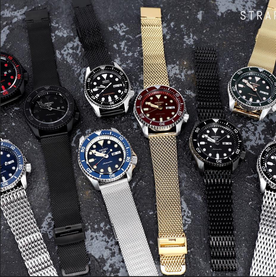 امزج ووافق مع سيكو SKX007 & موديلات سيكو 5 سبورت الجديدة!