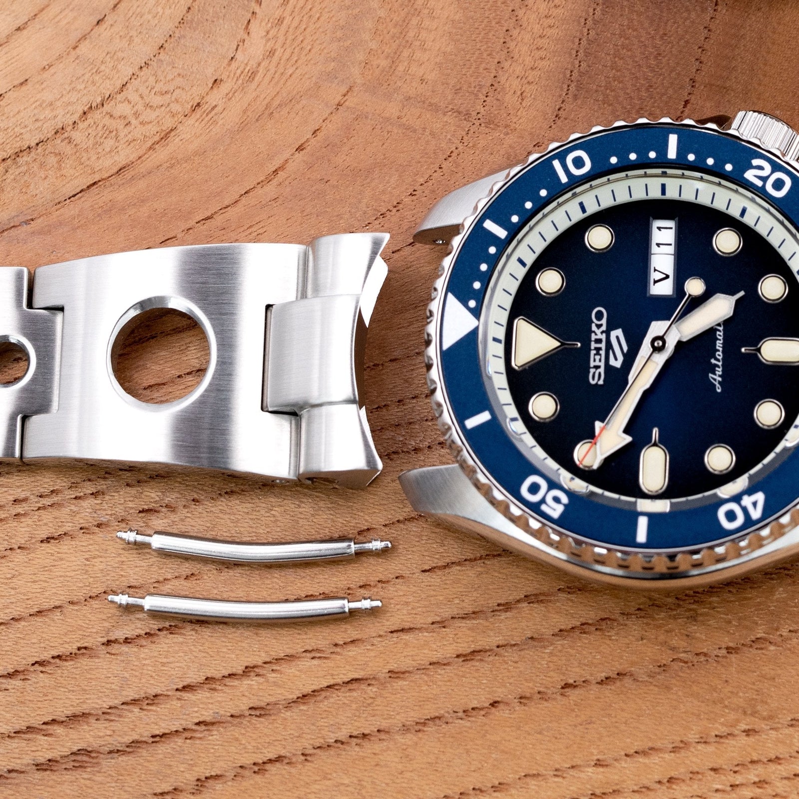 سر أساور MiLTAT SKX007 وساعة Seiko 5 Sports "5S" الجديدة لعام 2019