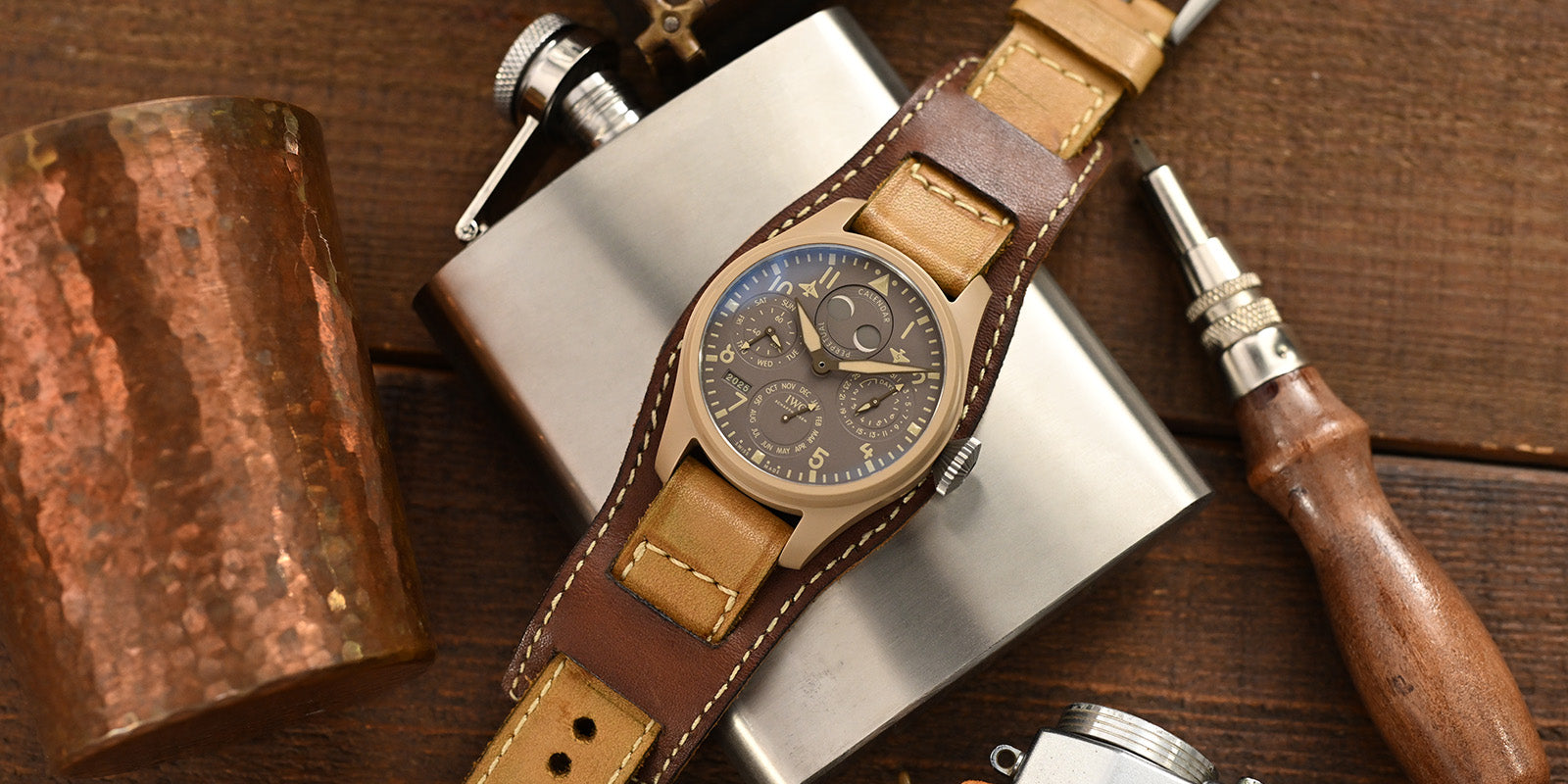 Seiko Ninja Turtle on Handmade Bund Watch Strap