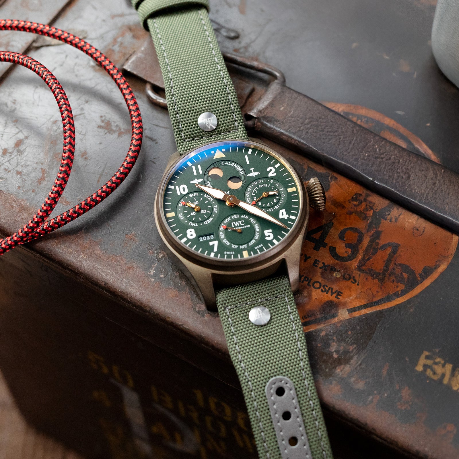 The AAF OD-41 Strap by HAVESTON Straps Strapcode Watch Bands
