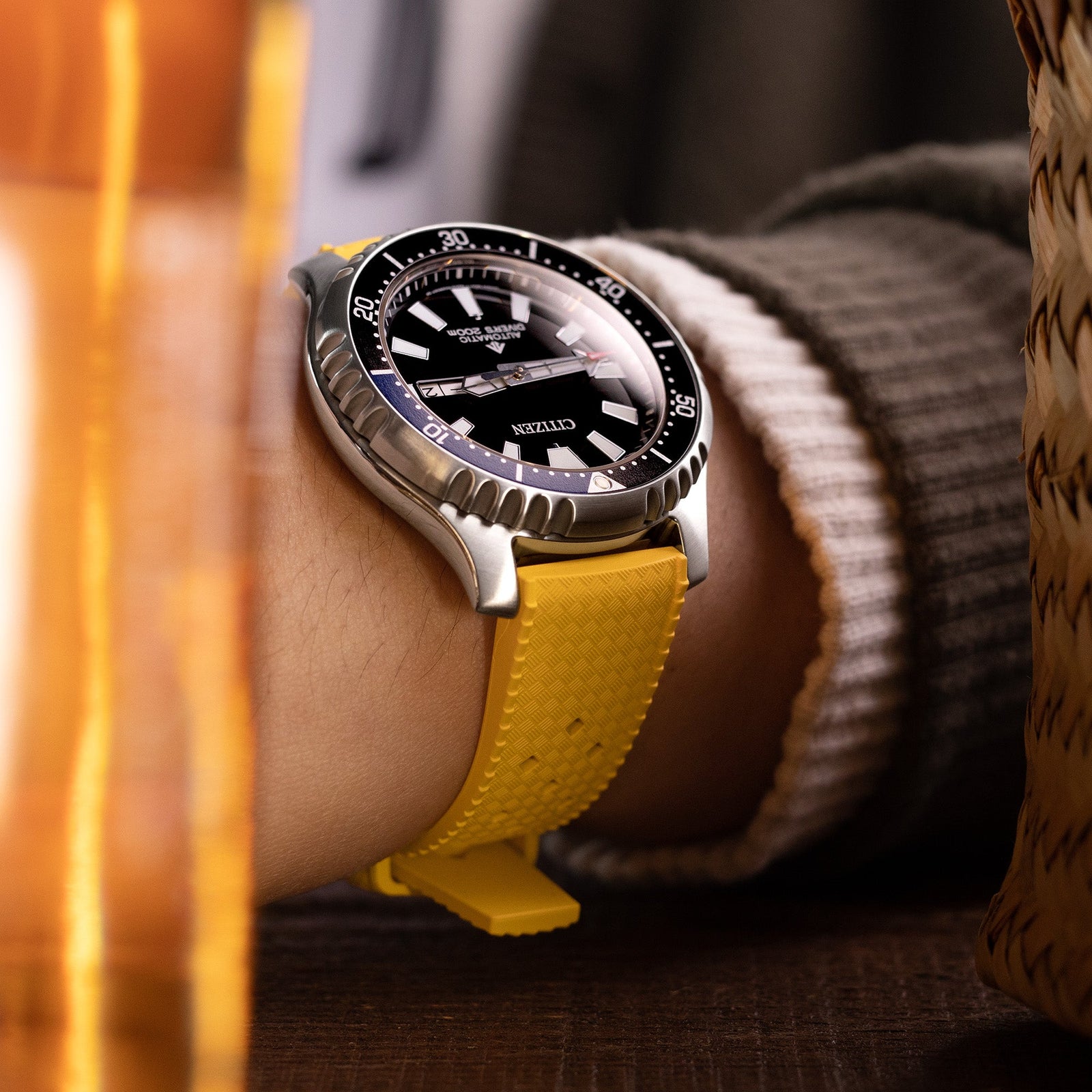 Citizen Promaster Fugu Asia Limited Diver's NY0111-11E Strapcode watch bands