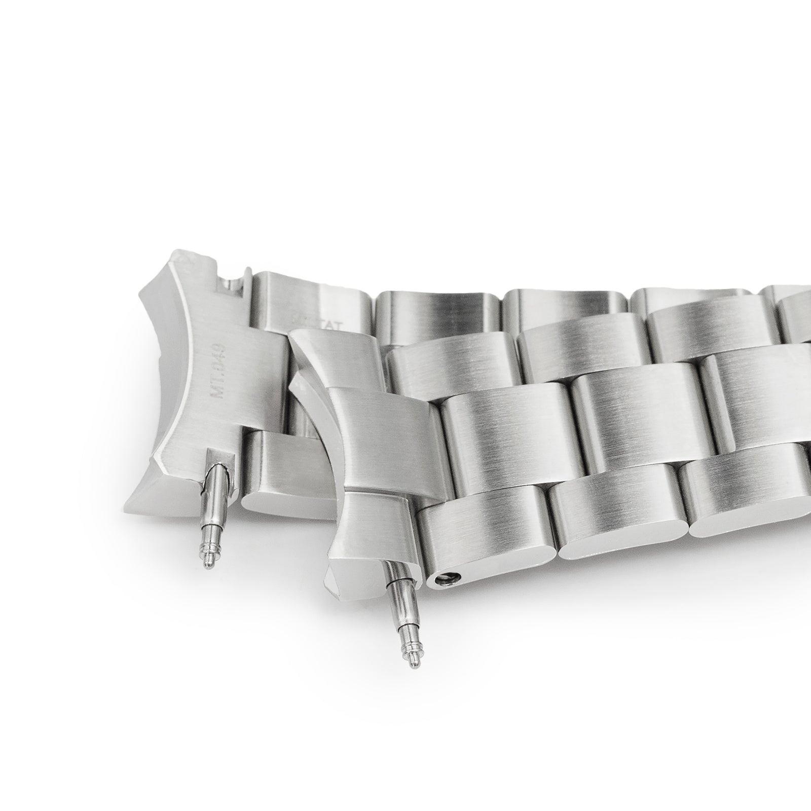 Cinturino Super-O Boyer 20mm compatibile con Seiko SKX013, acciaio inox 316L, chiusura V-Clasp a doppia sicurezza