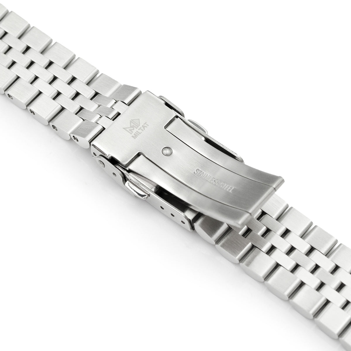 22mm Super-J Louis Stainless Steel Straight End Bracelet