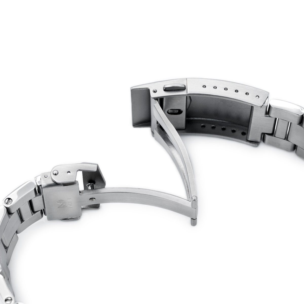 Retro Shaver Blade 22mm Stainless Steel Bracelet for Seiko 6309-7040 6309-7049