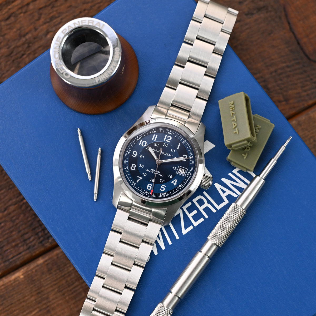 Super-O Boyer 20mm Stainless Steel Bracelet for Seiko Alpinist SARB017 SPB155