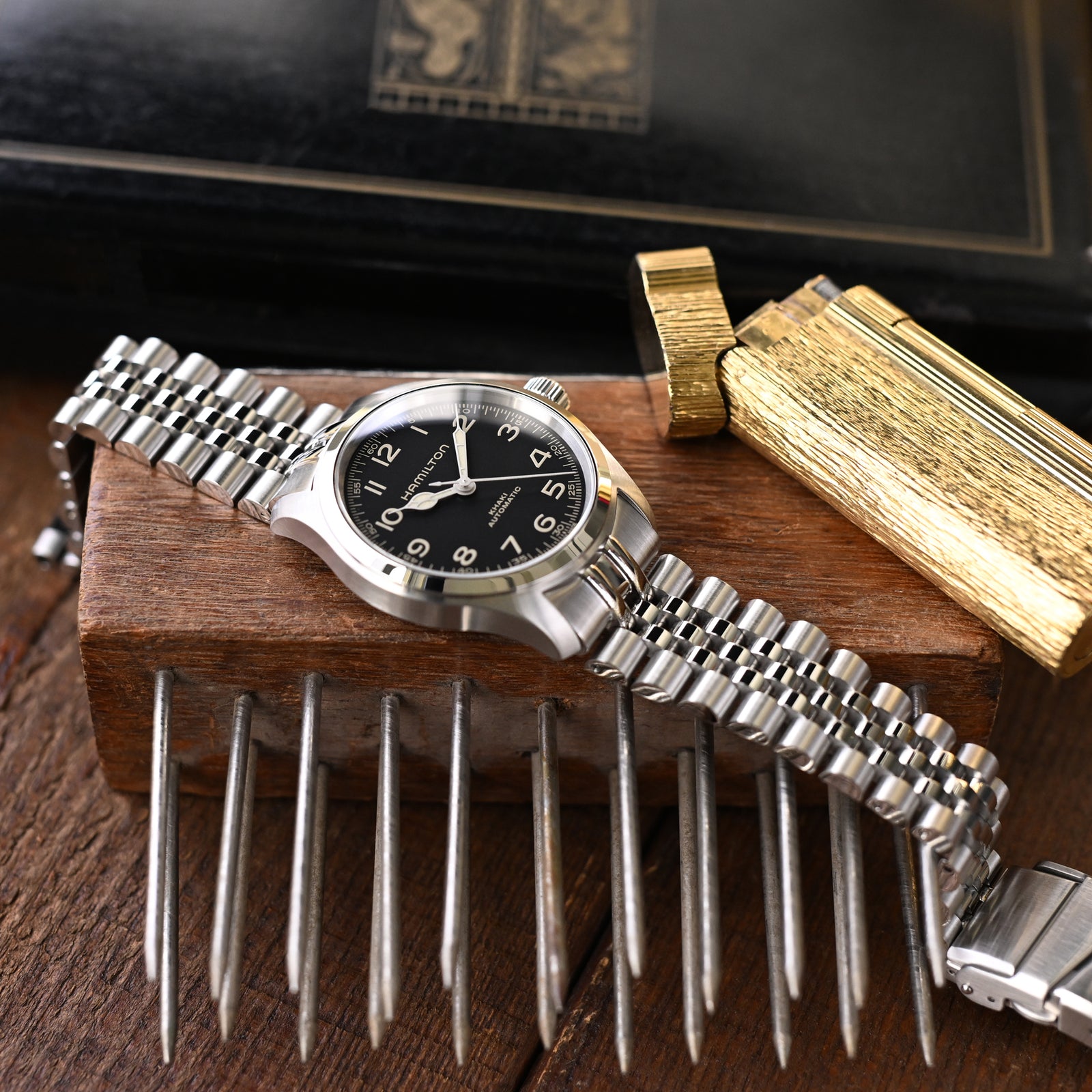 Super-J Louis 20mm Stainless Steel Bracelet for Seiko Alpinist SARB017 SPB155