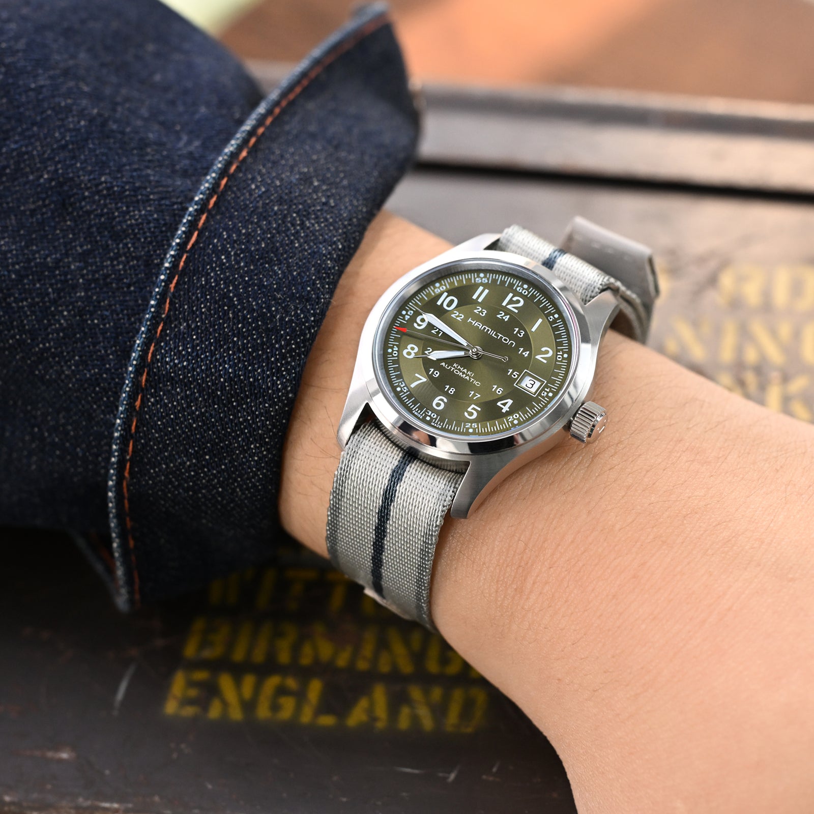 20mm or 22mm The M-22 B Strap by HAVESTON Straps