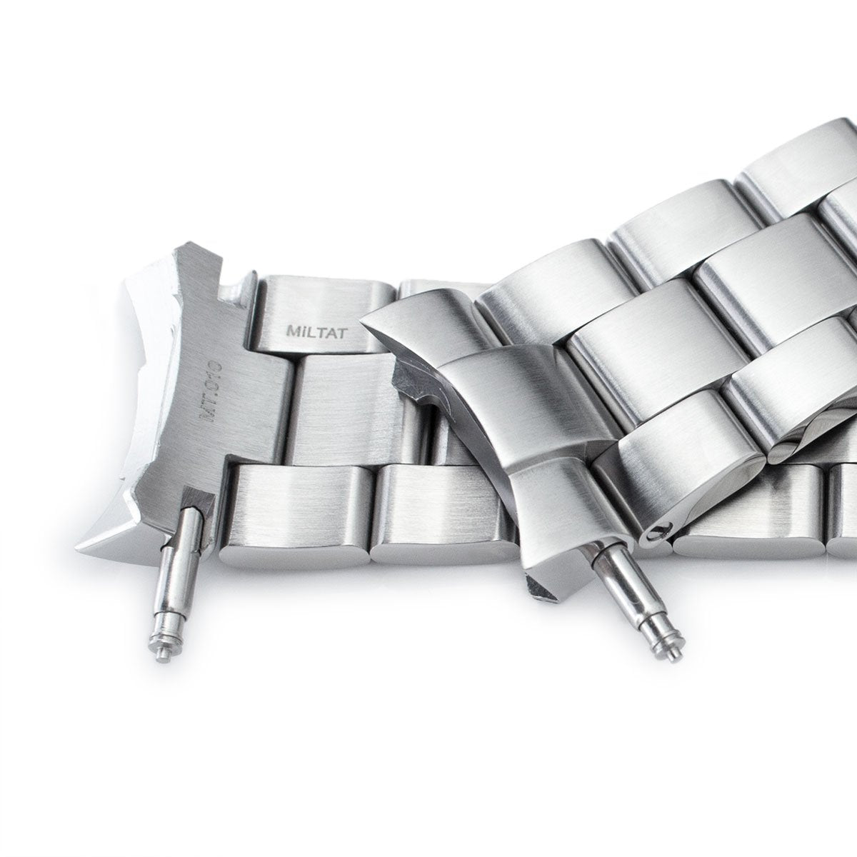 22mm Super-O Boyer Solid Link 316L Stainless Steel Bracelet for Seiko SKX007 Diver Strapcode Watch Bands