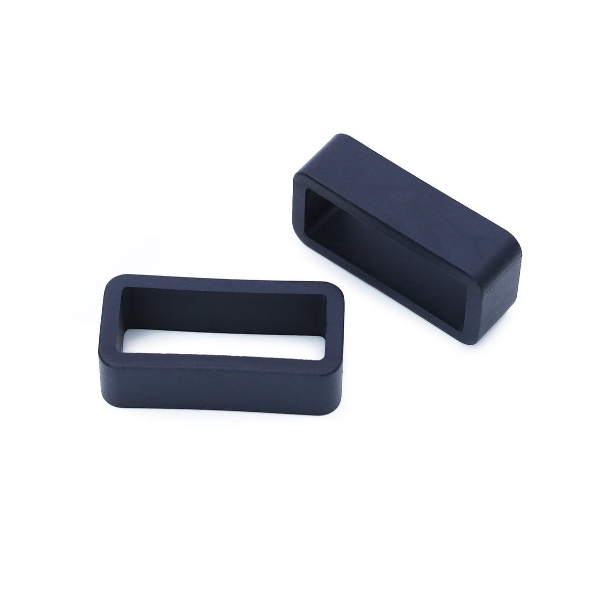 22mm Crafter Blue Navy Blue Rubber Curved Lug Watch Band for Seiko Shogun SBDC007 Strapcode Watch Bands