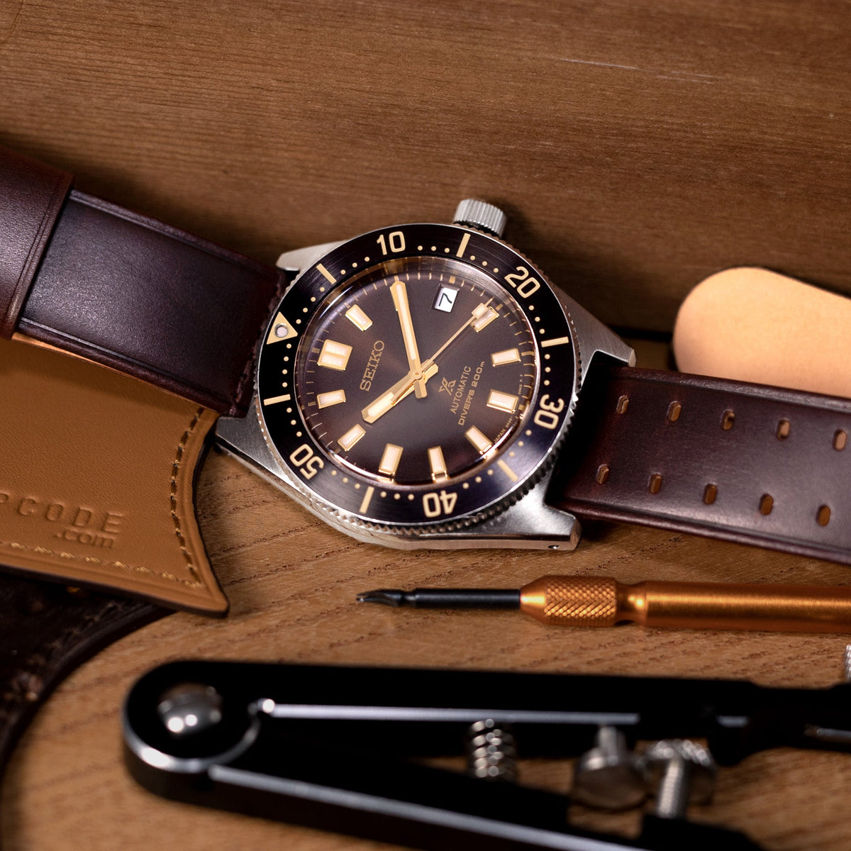 Seiko Prospex Fieldmaster SBDJ023 LOWERCASE Limited Edition Freemans Sporting Club UF73-1SR002 in Khaki