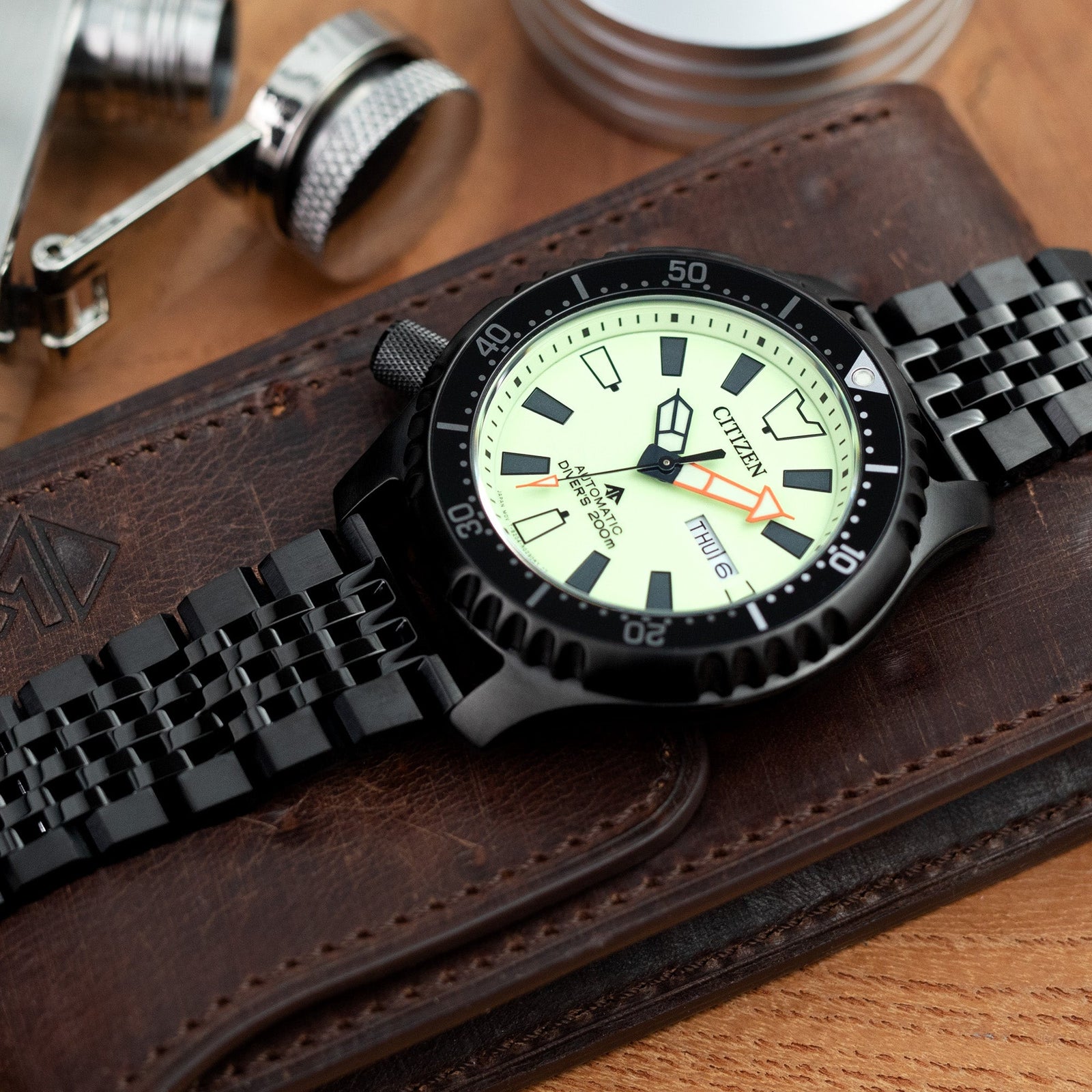 Citizen Promaster Diver Fugu NY0138-14X Limited Edition Strapcode Watch Bands