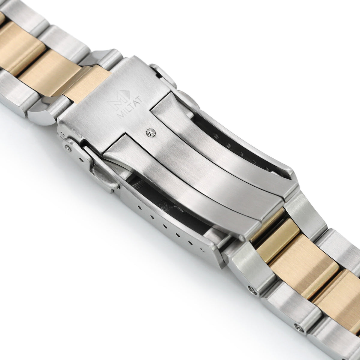 Super-O Boyer 20mm Two-Tone Stainless Steel Bracelet for Seiko Alpinist SARB017 SPB155